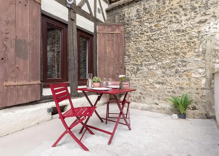 Le Cocon Rouennais - Terrasse - Climatisation - Gare Apartment *